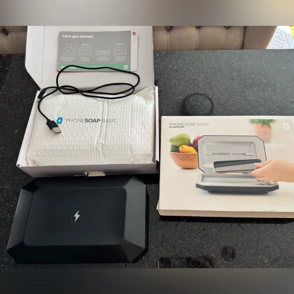 PhoneSoap Basic Black UV Sanitizer